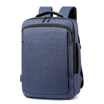 China With Wholesale USB Laptop Backpack USB Charging Large Capacity Travel Outdoor Case Waterproof Fabric Customized Logo Computer Bag for sale