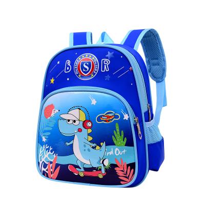 China Custom logo cute animal cartoon backpack children's kindergarten schoolbag boys and girls nylon backpack for sale