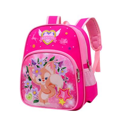 China Customized Color Light Customized Children's Cartoon Baby's Book Backpack Schoolbag Primary Waterproof Schoolbag for sale