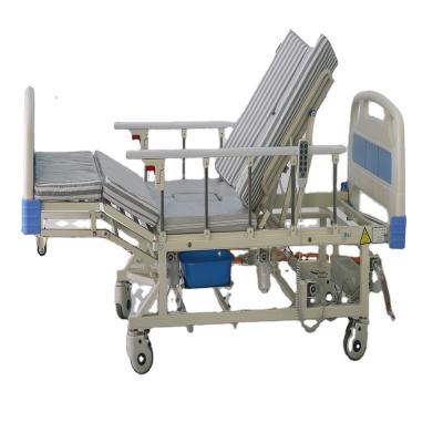 China Comfortable High End Electric Medical Standard Comfortable Hospital Bed Patient Wheelchair for sale