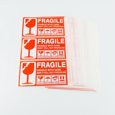 China Anti-Counterfeit High Quality Custom Printing Sheet Die Cut Cardboard Stickers Adhesive Shipping Labels For Packaging for sale