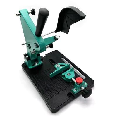 China Iron Angle Grinder Stand Grinder Holder, Cutter Support Bracket for Table Saw Multi-functional Desktop Cutting Machine for sale