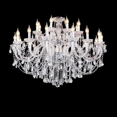 China Contemporary Modern new style K9 Luxury Raindrop Crystal chandelier Living Room Cristal Lamp Home Lighting Fixture Large Crystal for sale