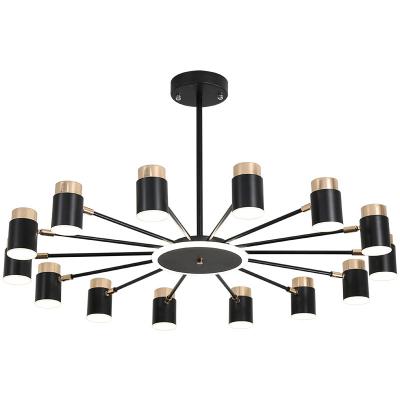 China Suspended Led Ceiling Chandelier for Living Room Bedroom LED G9 Bulb Modern Spotlight Ceiling Indoor Lighting Kitchen Metal Iron 1 Piece for sale