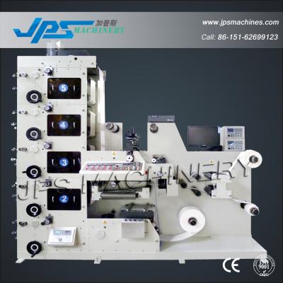 China Other JPS320-5C-B 5 Color Thermal Paper Multifunction Printer Machine With Rotary Double Sided Die Cutting + Slitting Station for sale