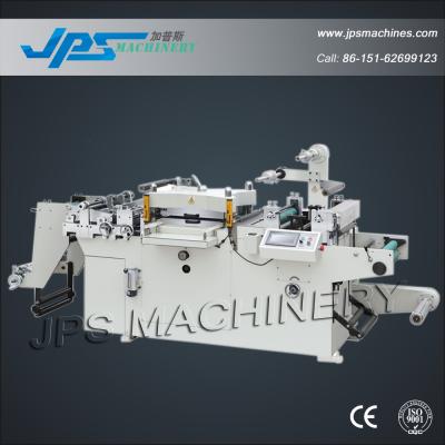 China Other JPS-320A PVC film, polyester film flatbed die cutting machine with overlapping function for sale