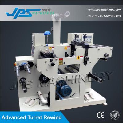 China Other JPS-320C-TR High Speed ​​Blank Paper Adhesive Paper Heat Sensitive Slitting and Rotary Die Cutting Machine with Turret Rewinder for sale