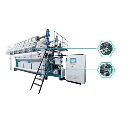 China NRJPC4/1F Warp Jacquard Raschel Karl Mayer Fall Plate Scarf Warp Knitting Machine Karl Mayer for sale