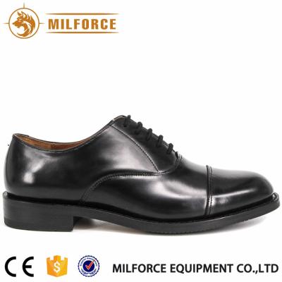 China Officer Shoes Black Unique Genuine Leather Rubber Office Shoes for sale