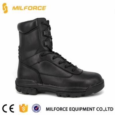 China MILFORCE-Army Safety Work Shoes Non-Conductive Metal Safety Work Free Leather Boots For Men for sale