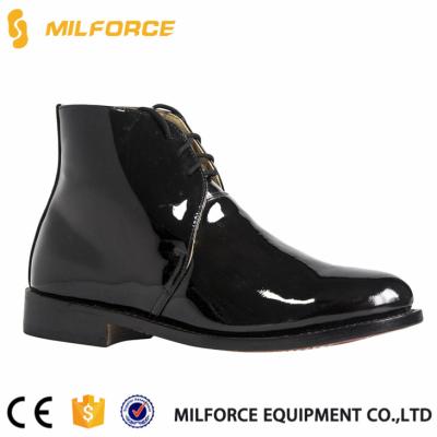 China MILFORCE Ankle Boot - Good To Quality Genuine Leather Army High Heel Design Fashion Cow High Ankle Boots Men for sale