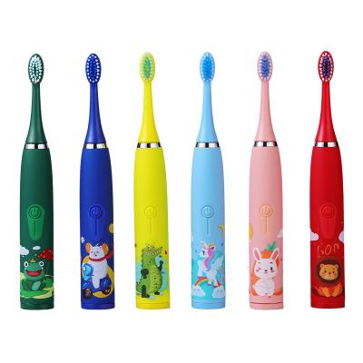 China ABS Rechargeable Electric Toothbrush Waterproof IPX7 Toothbrush For Children Fashion Travel Toothbrush 5 for sale