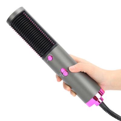 China Hair Curler One Step Hair Dryer Styler Hair Brush and Hair Volumizer Fan Hair Straightener Anti-Static Brush Drier for sale