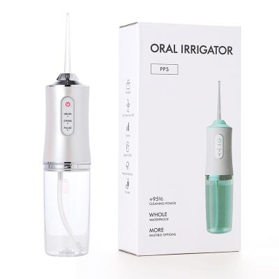 China Outdoor Professional Coreless Clear For Teeth Cordless Dental Water Flosser. for sale