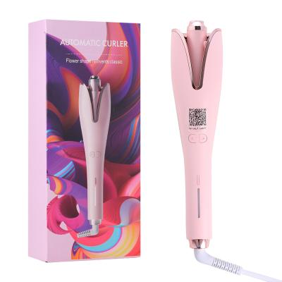 China Electric Automatic Hair Curler Automatic Rotating Electric Aluminum Hair Curler Hair Curler Curling Iron for sale