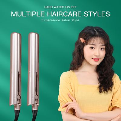 China Professional Electronic Cordless Flat Multifunctional Hair Straightener Household Hot Iron Comb for sale