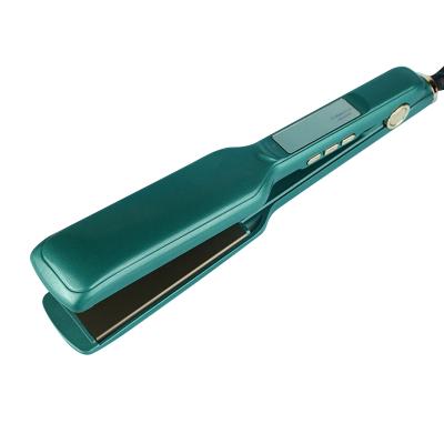 China Household Electric Stainless Steel Waist Temperature Titanium Hair Straightener Brush for sale