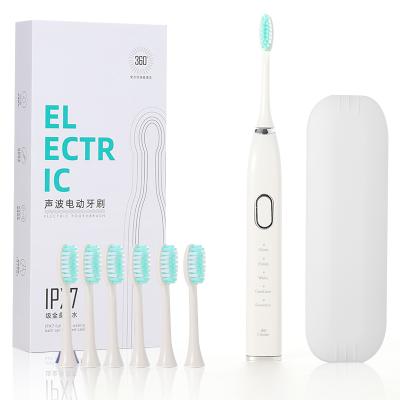 China ABS Electronic Toothbrush with 3pcs Electronic Toothbrush Head Electronic Toothbrush Motor for Home for sale