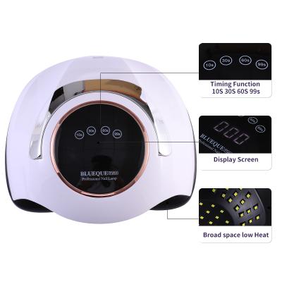 China Quick Dry Professional Nail Drying Lamp Nail Dryer 4 MODE With Motion Sensing LCD Display Touch Switch. for sale