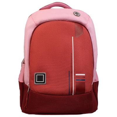 China Large Capacity Waterproof Korean Style With Earphone Cable Hole Adjustable Strap Back Care Students Backpack School Bag for sale