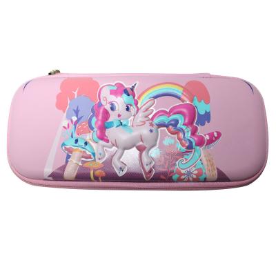 China Schools & Desks Shape EVA Cute School Custom Pencil Case 3D EVA Pen Pouch Stationery Pencil Box for sale