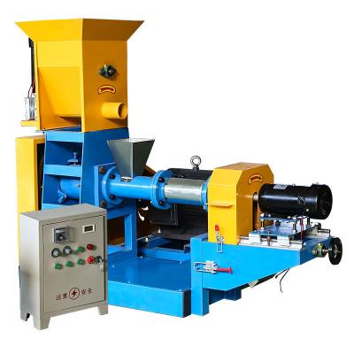 China Factory Feed Extruder Fish Feed Pellet Making Machine Feed Puffing Machine for Fish, Shrimp, Turtle, Loach, Frog, Dog, Cat, Bird, Rabbit for sale