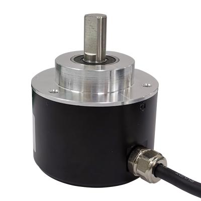 China Solid Rotary Encoder RS232 Gray Code 16 Bit Speed ​​Sensor 10mm Shaft Absolute Encoder for sale