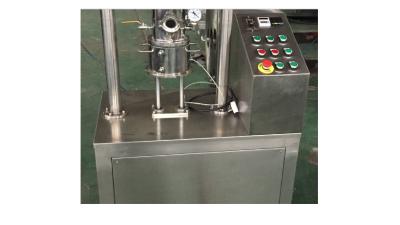 China Electric lifting structure of stainless steel 304 vacuum degree -0.01Mpa laboratory planetary mixer for sale