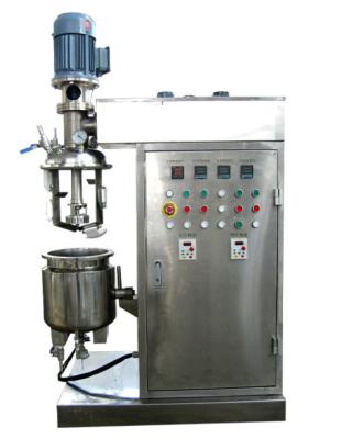 China SP external circulation emulsifier, stainless steel 304, manual pouring, electric heating, manual batching for sale