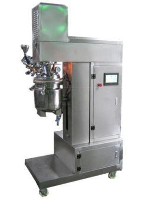 China Cream Vacuum Emulsifying Mixer Electrically Heated Homogenizer Vacuum Emulsifier for sale