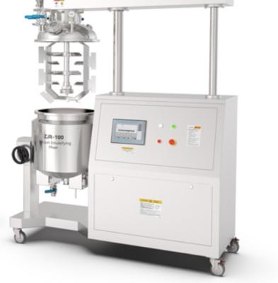 China Vacuum Fixed Type Emulsifying Homogenizing Mixer 316l Homogenizer for sale