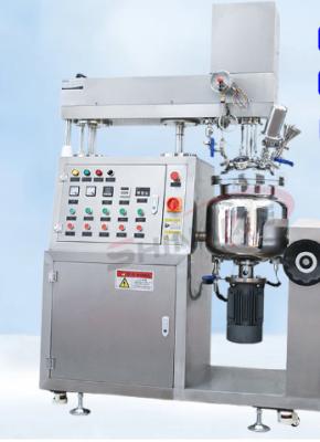 China 10L Detergent Shampoo Cosmetic Emulsifier Vacuum Mixer Homogenizer Machine for sale