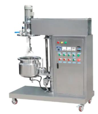 China Lotion Cream Homogenizer Sauce Mixer Vacuum Homogenizer Emulsifier Mixer For Cosmetic Cream for sale