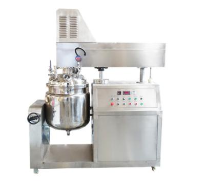 China Vacuum Emulsifying Mixer Shampoo Making Machine Cosmetic Cream Mixing Homogenizer Food Hygiene Grade Vacuum Mixing Equipment for sale