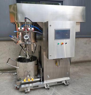 Chine 5L 10L 20L 30L Crème cosmétique machine à mélanger à vide homogène de laboratoire à vendre