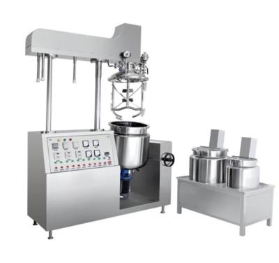 China Laboratory Homogenizer Cosmetic Creams Vacuum Homogenizer Mixer Emulsifying Machine for sale