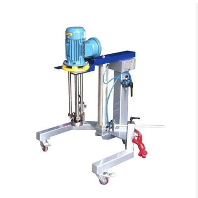 China Hydraulic Lifting Vacuum Emulsifying Homogenizer Mixer Cosmetic Small Petroleum Jelly Mayonnaise Making Machine for sale