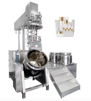 China Cosmetic Homogenizer Mixer Vacuum Emulsifying Mixing Machine For Face Cream Lotion for sale