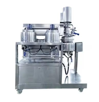 China 8L Vacuum Homogenizer Emulsification Machine Cosmetics Manufacturing Equipment for sale