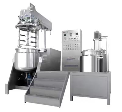 China Cosmetische crème vacuüm homogene emulgerende mixer machine vacuüm planetaire mixer Te koop