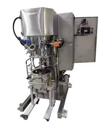 China 50L Vacuum Double Planetary Mixer Solder Paste Double Planetary Mixer Machine for sale