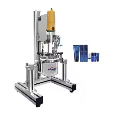 China Sealant Mixer Vacuum Double Planetary Mixer Laboratory Making Machine High Viscosity Silicone Mixing Machine for sale