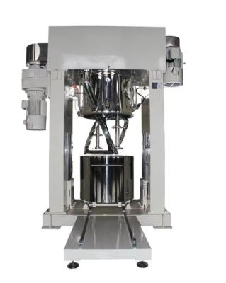 China Polyurethane Sealant Planetary Mixer Lab Vacuum Heated Double Planetary Mixer for sale