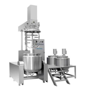 China Top Homogenization Ointment Emulsifying Machine Cosmetic Cream Vacuum Homogenizer Mixer for sale