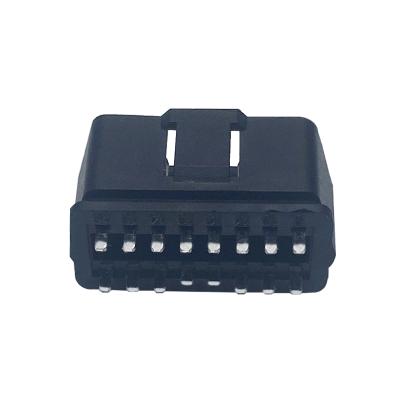 China New Male OBD2 Connector Auto Plug System Diagonosis Diagnostic Adapter Wiring 16pin ODB OBD2 OBDII J1962 for sale