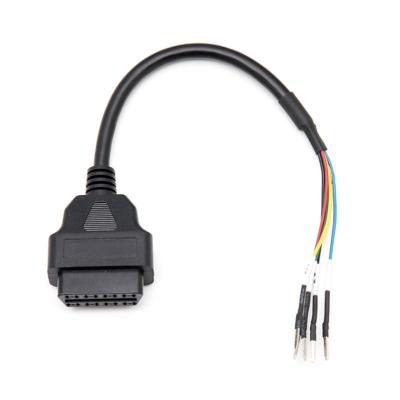 China Car Diagonis New OBD2 System Can + K Jumper Tester Cable OBD Adapter Cable OBDII Testing Cable for sale