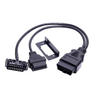 China Car Diagonis OBD System Extension Cable OBD2 Adapter OBDII Cable Cable For Kia and Mazda for sale