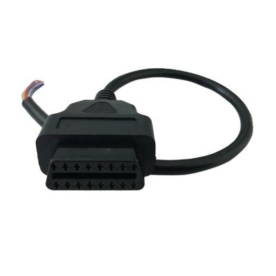 China Car Diagonis OEM J1962 OBD System Cable 16 Pin Female To Unlock 30CM for sale