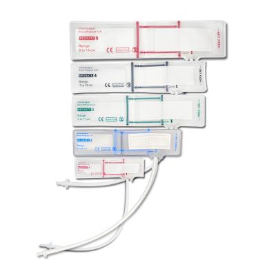 China Newborn Infant Use Disposable Single Cuff Tube Blood Pressure NIBP Neonatal Patients For Human Monitor TPU Jacket for sale