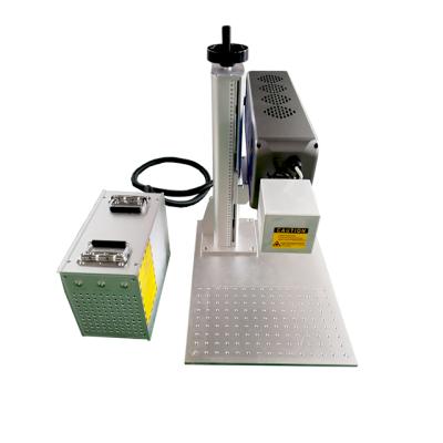 China Laser Fiber Laser Marking Machine Wood Marking Logo Marking Machine for sale